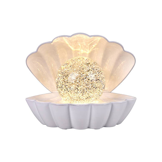 Objet Paris / Dekorative LED Glitzerlampe 'Muschel'
