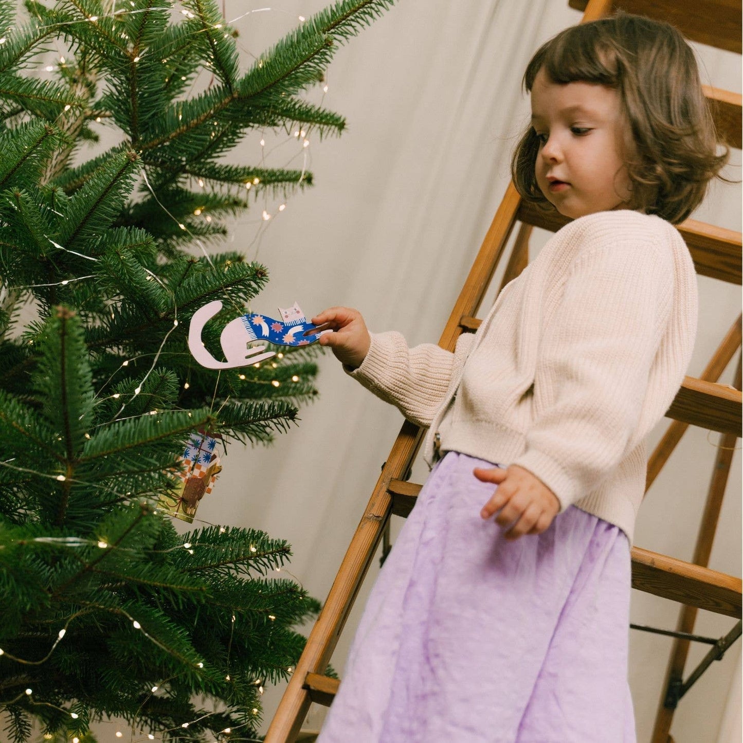 3D-Weihnachtsschmuck 'La Lune'