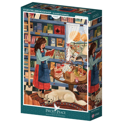 1000-teiliges Puzzle 'Buchhandlung Storytellers'