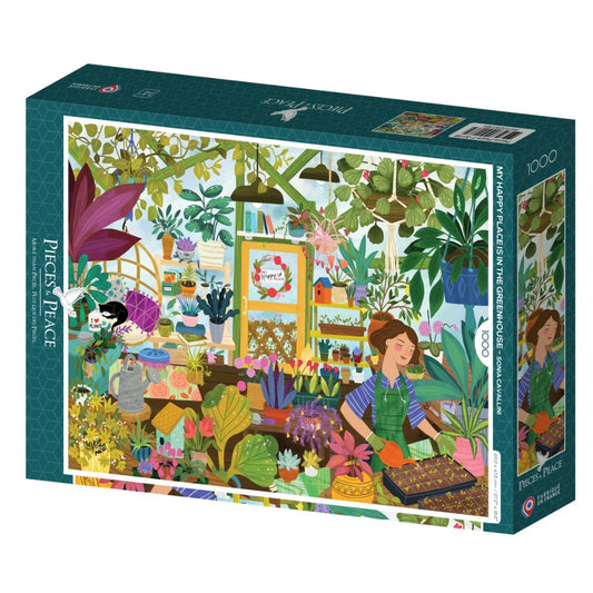 1000-teiliges Puzzle 'Mein Lieblingsort: das Gewächshaus'
