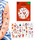 Kindertattoos Weihnachten