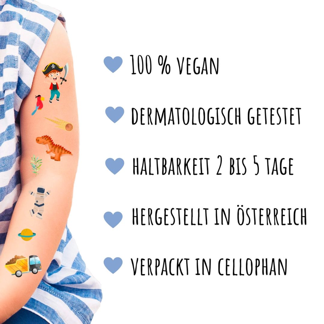 Kindertattoos 'Entdecker'