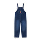 Jeans Overall mit Applikation blau