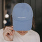 Cap blau 'Easy peasy'