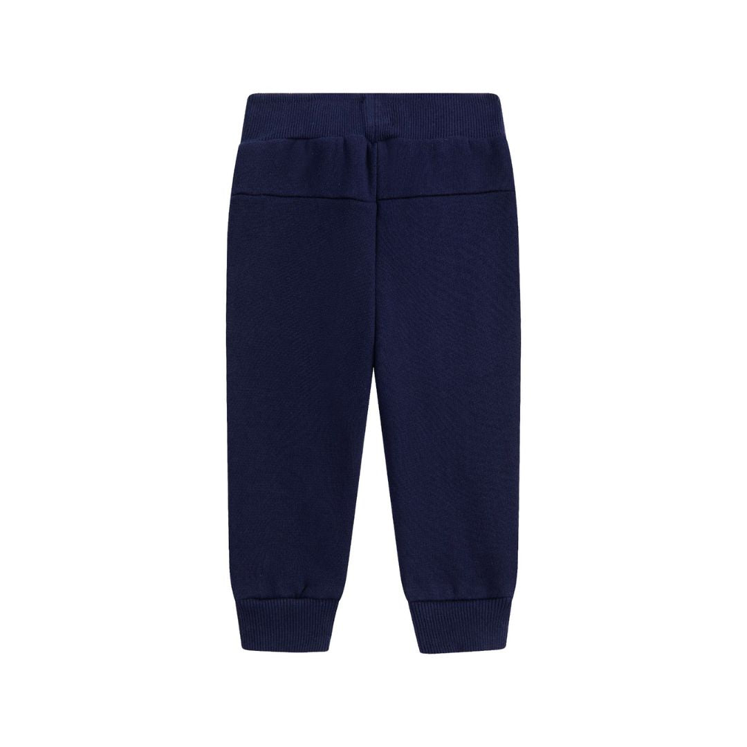 Geplüschte Jogger blau