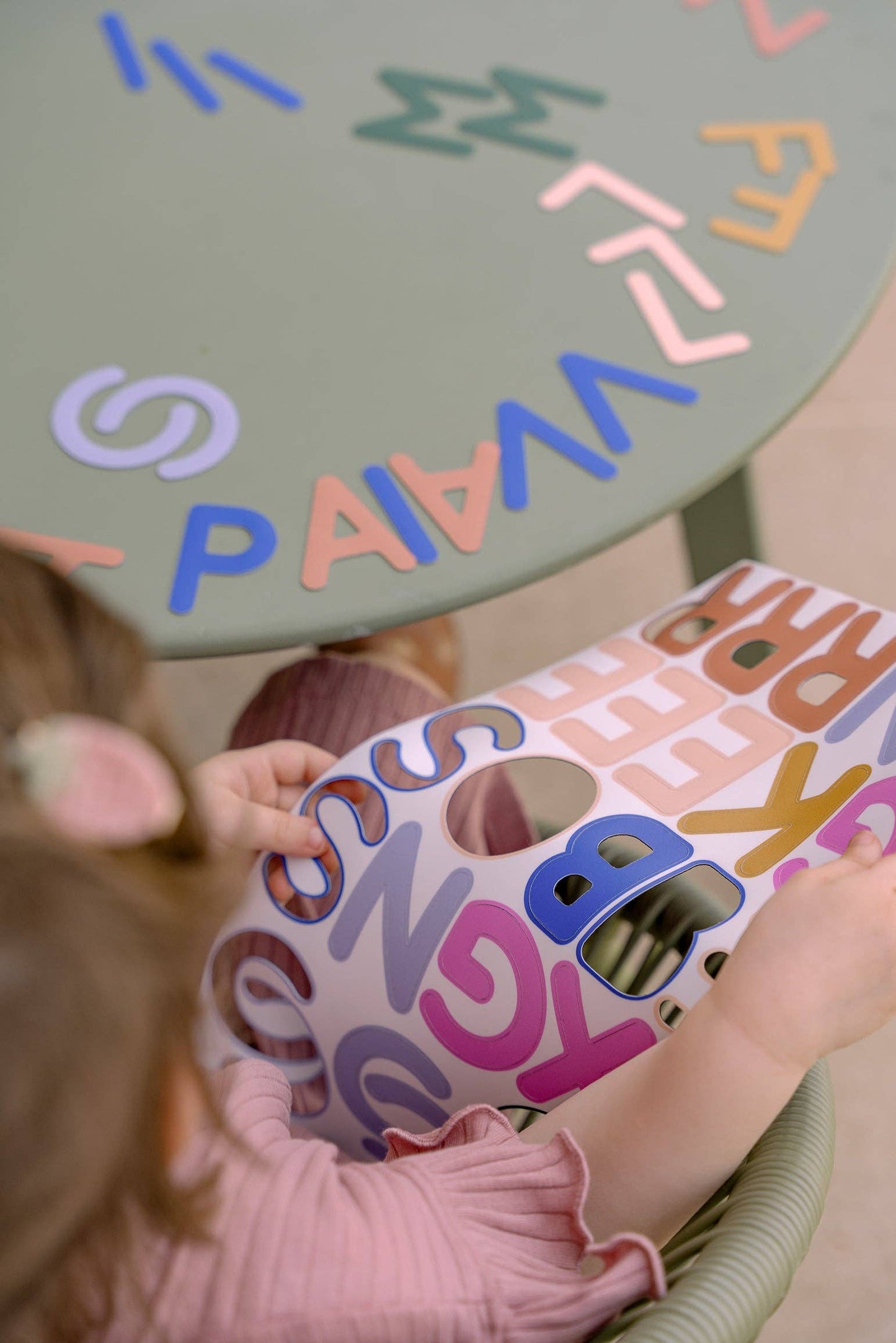 Magnetisches Alphabet 61 Große Großbuchstaben