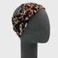 Damen Stirnband Organic Cotton Jersey 'Twist Headband Abstract Leo'