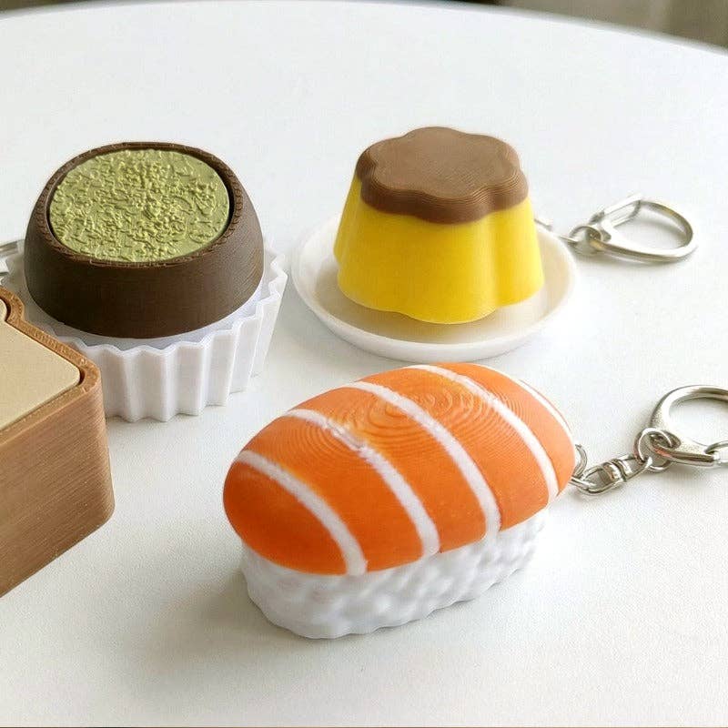 YumYum Dessert Clicker Schlüsselanhänger – Stressabbau‑Fidget