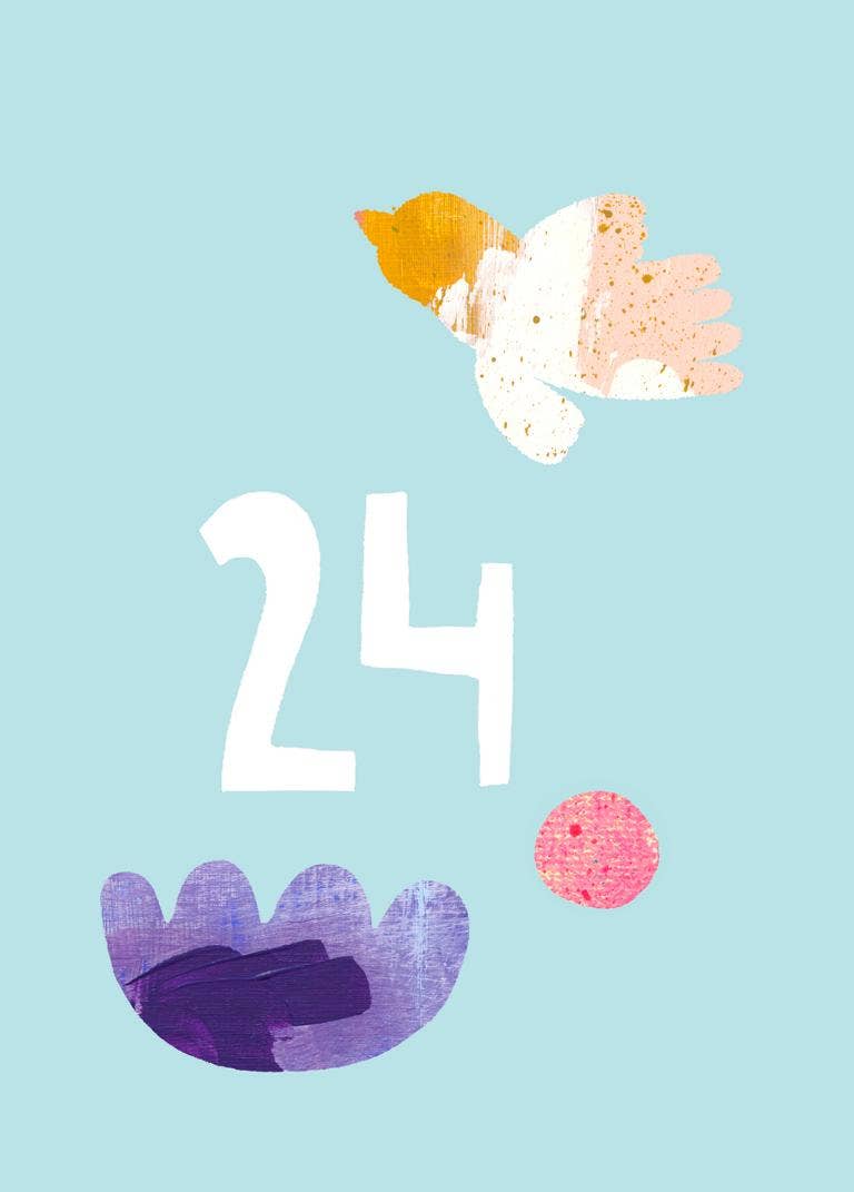 Adventskalender-Karten 'Familienadventskalender'
