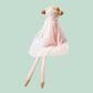 Pinkfarbene Ballerina-Puschelpuppe