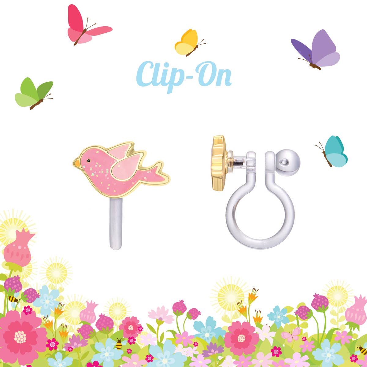 Cutie Ohrclips 'Twinkle Bird' Clip On