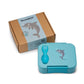 Bento Box Lunchbox Delphin blau 18cm