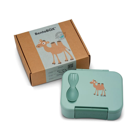 Bento Box Kinder Lunchbox 'Kamel mint'