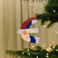 3D-Weihnachtsschmuck 'Weihnachtsvogel'