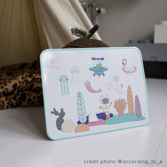 Magnetische Whiteboard-Tafel „Opaline“