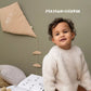 Wanddekoration Drachen beige personalisierbar