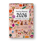 Familienkalender 'Ponys U. Picknick' 2026 inkl. Poster + 88 Sticker