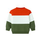 Sweatshirt Colorblock mit süßer Applikation