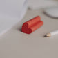 Radiergummi Herz rot