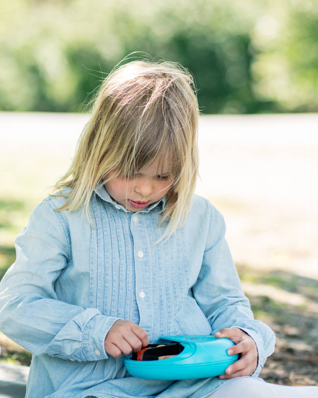 BentoDisc™ Snackdisc Delfin blau