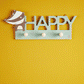 Wandgarderobe 'Dachs Happy'
