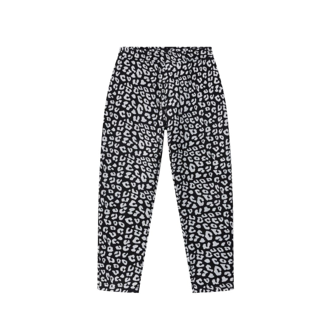 Mädchenhose mit Leopardenmuster