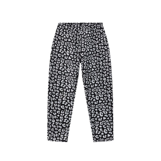 Mädchenhose mit Leopardenmuster