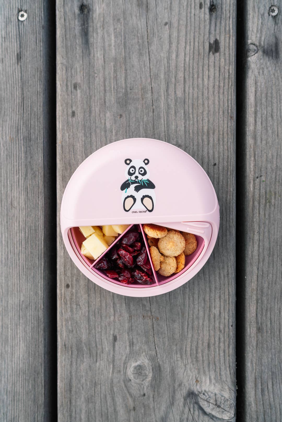 BentoDisc™ Snackdisc Panda rosa