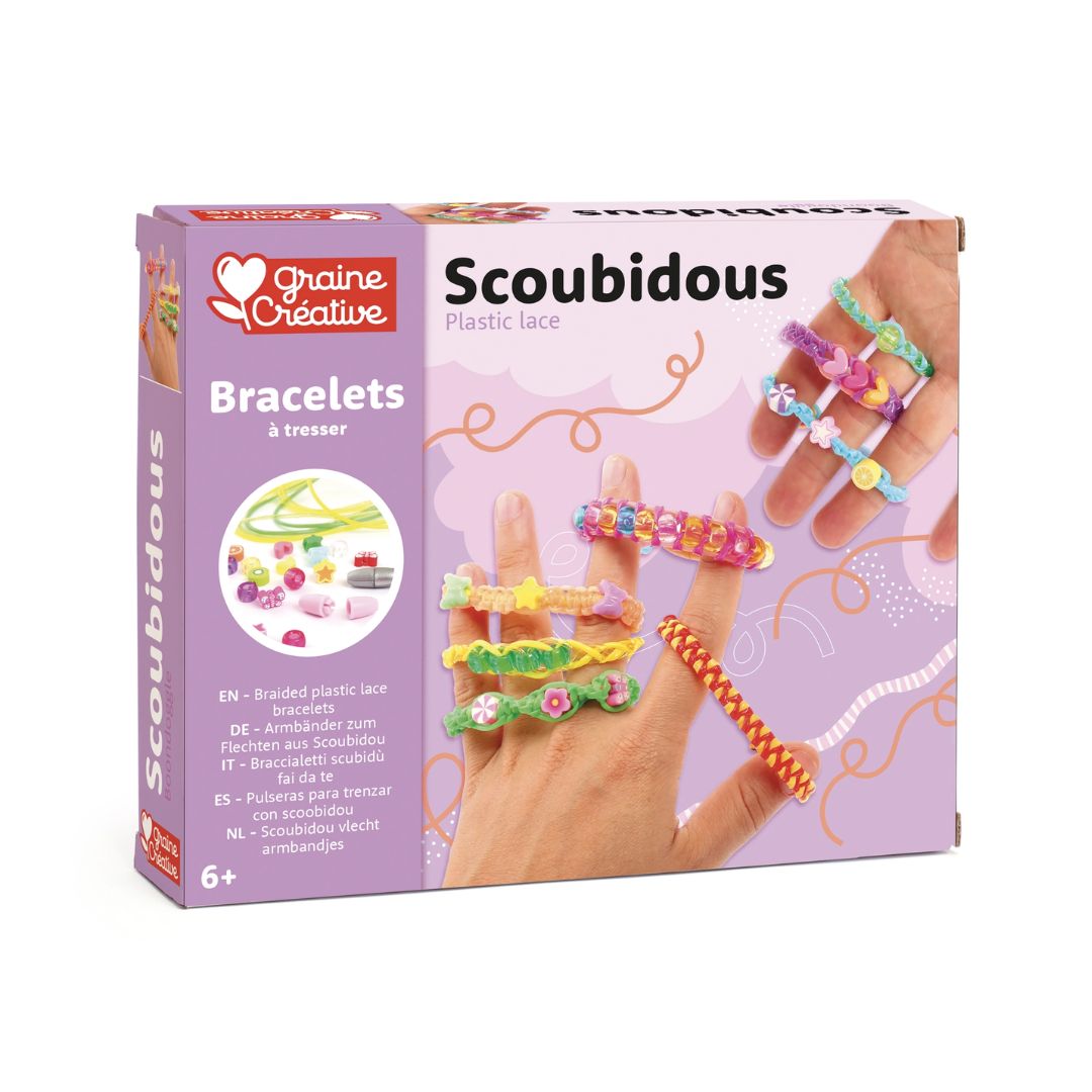 Scoubidou Flechtarmband Set
