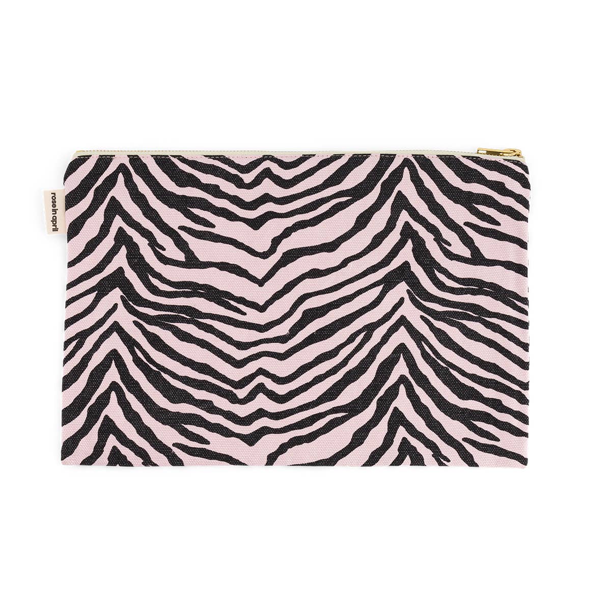 Damen Clutch Lili Zebra hellrosa