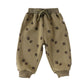 2er Set mit Cartoon Print 'Acorns' khaki