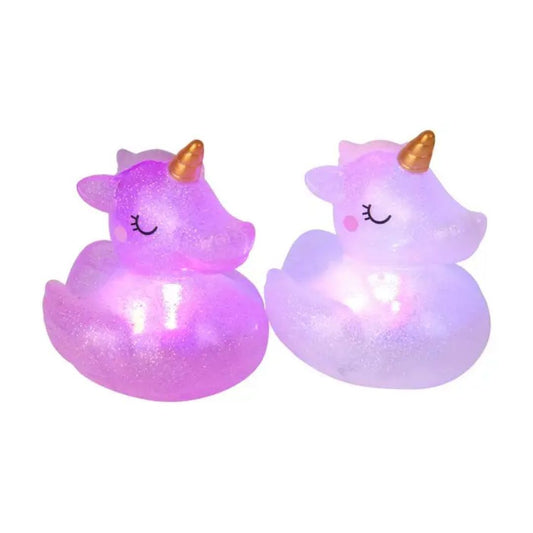 2er-Set Einhorn-Badelampen