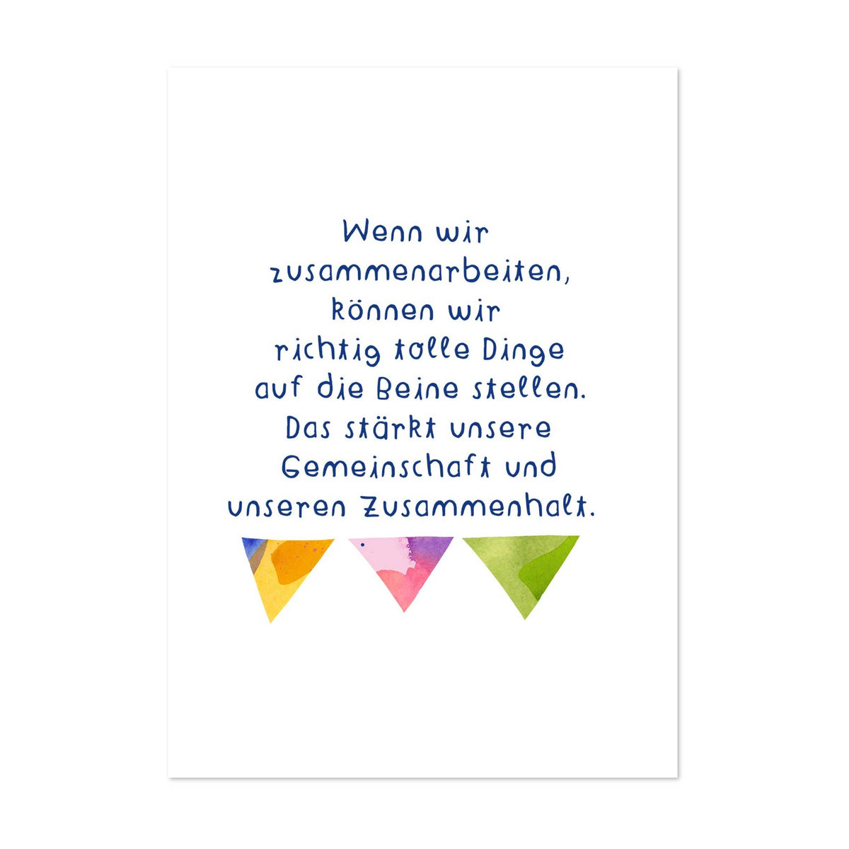 Affirmationskarten 'ZUSAMMEN' Karten für Familien, Schulklassen & Kitas