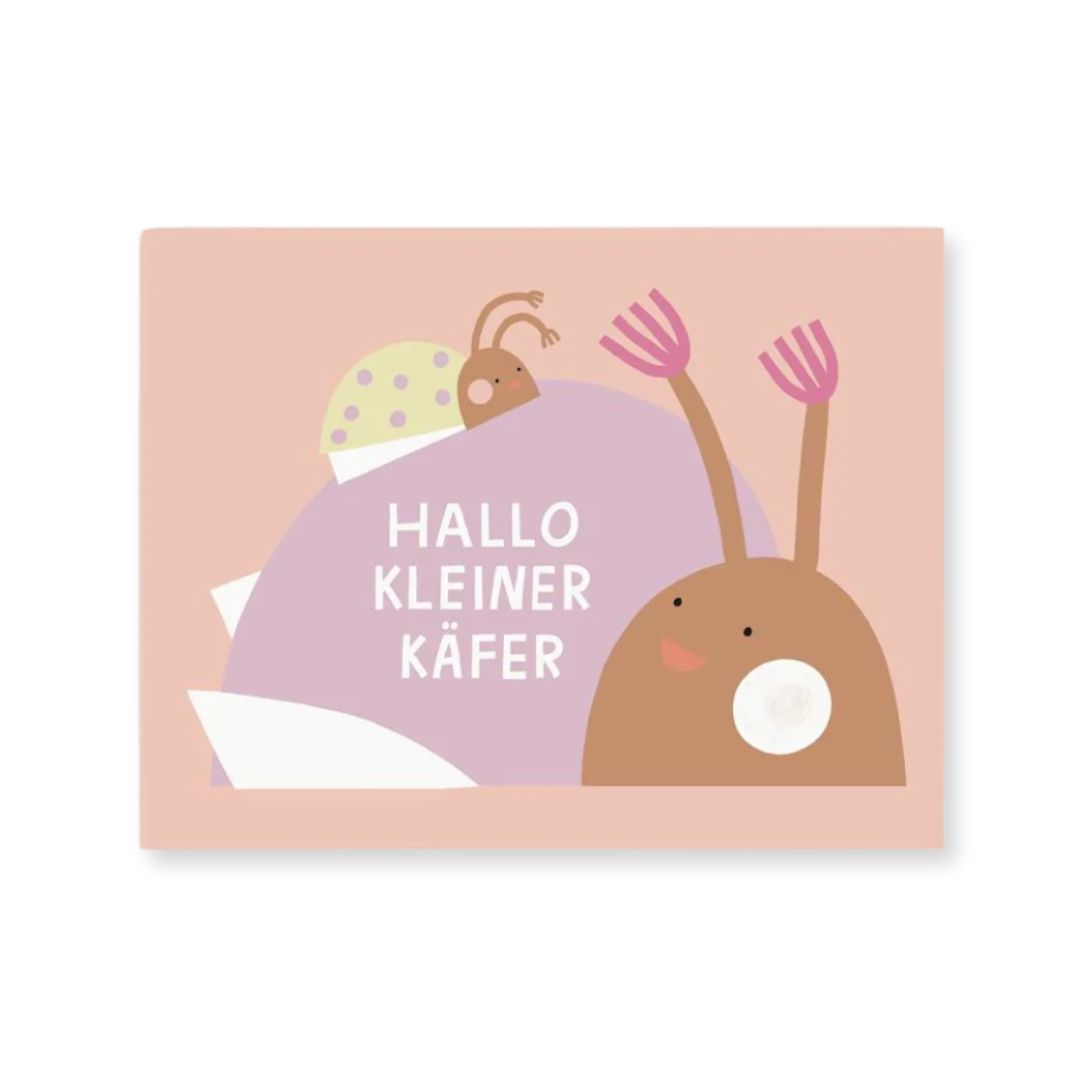 Postkarte 'Hallo kleiner Käfer'