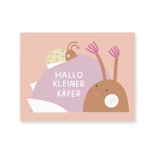 Postkarte 'Hallo kleiner Käfer'