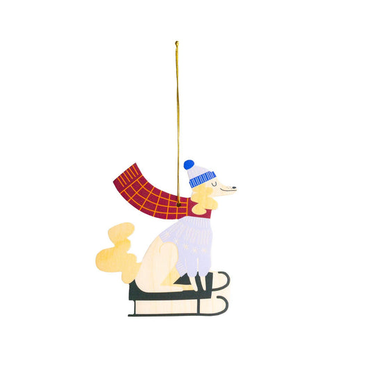 3D-Weihnachtsschmuck 'Funny Puppy'