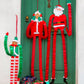 Lustige Weihnachtsdekoration Santa und Frau Claus 2er-Pack