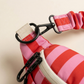 Damen Tasche 'Banane Creme Bonbon' rosa/rot