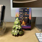 Minikarte Weihnachten 'Weihnachtsbaum' 2in1 Karte & Geschenk in einem