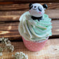 Badecupcake Orange - Panda