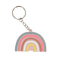 3er Pack Silikon-Schlüsselanhänger Regenbogen