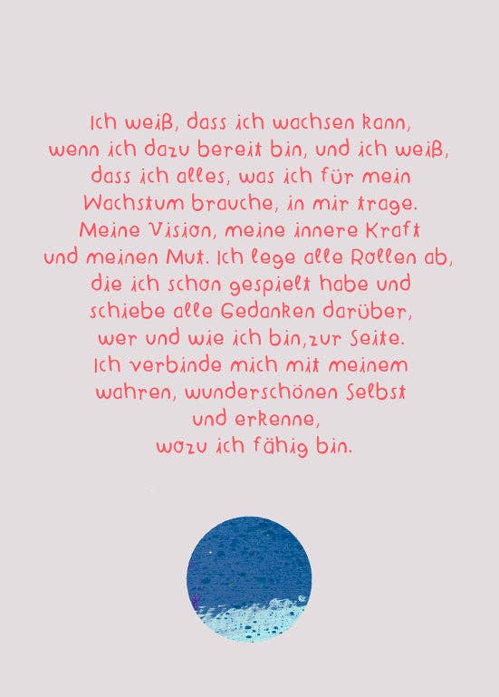 Affirmationskarten für Erwachsene 'Karten für ein gutes Leben'