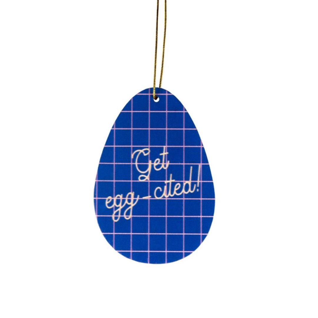 3D-Oster Dekoration Osterhänger 'GET EGG-CITED'