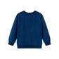 Sweatshirt mit süßer Applikation marine blau