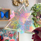 Suncatcher-Aufkleber mit Sonnenblumen-Motiv