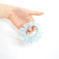 Scrunchie Meerjungfrau Perlmuttperlen pastell blau