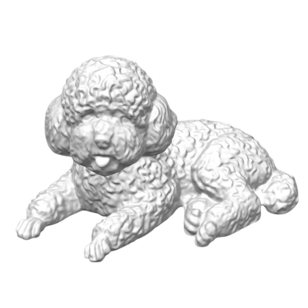 3D Hund personalisierbar mit Text