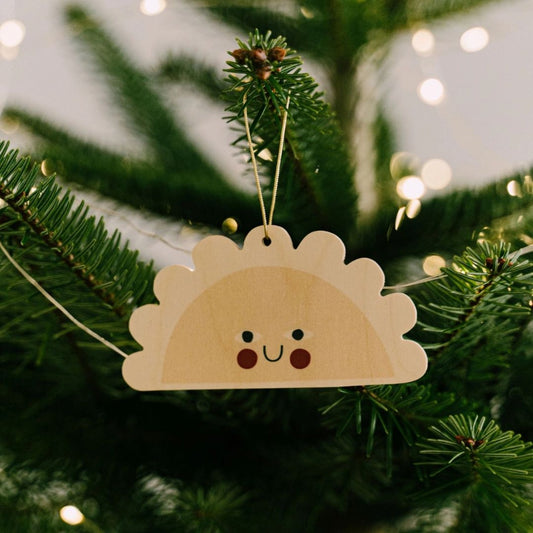3D-Weihnachtsschmuck 'Knödelanhänger'
