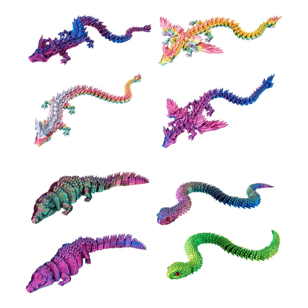 3D Tiere 'DRAKLITHS' random
