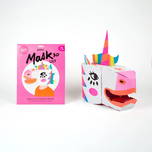 3D Maske 'Einhorn'
